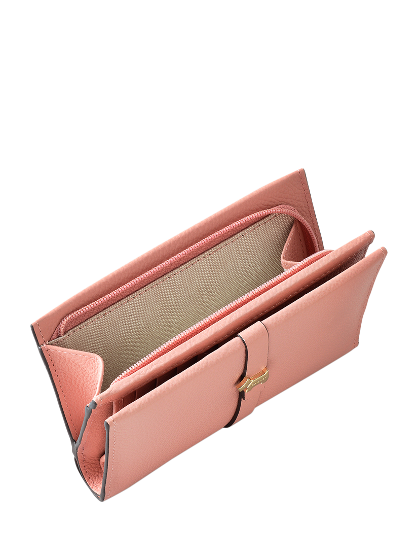 Product image 4 of 4, which shows Radley Sandler Way Leather Medium Bifold Purse, Sienna Pink