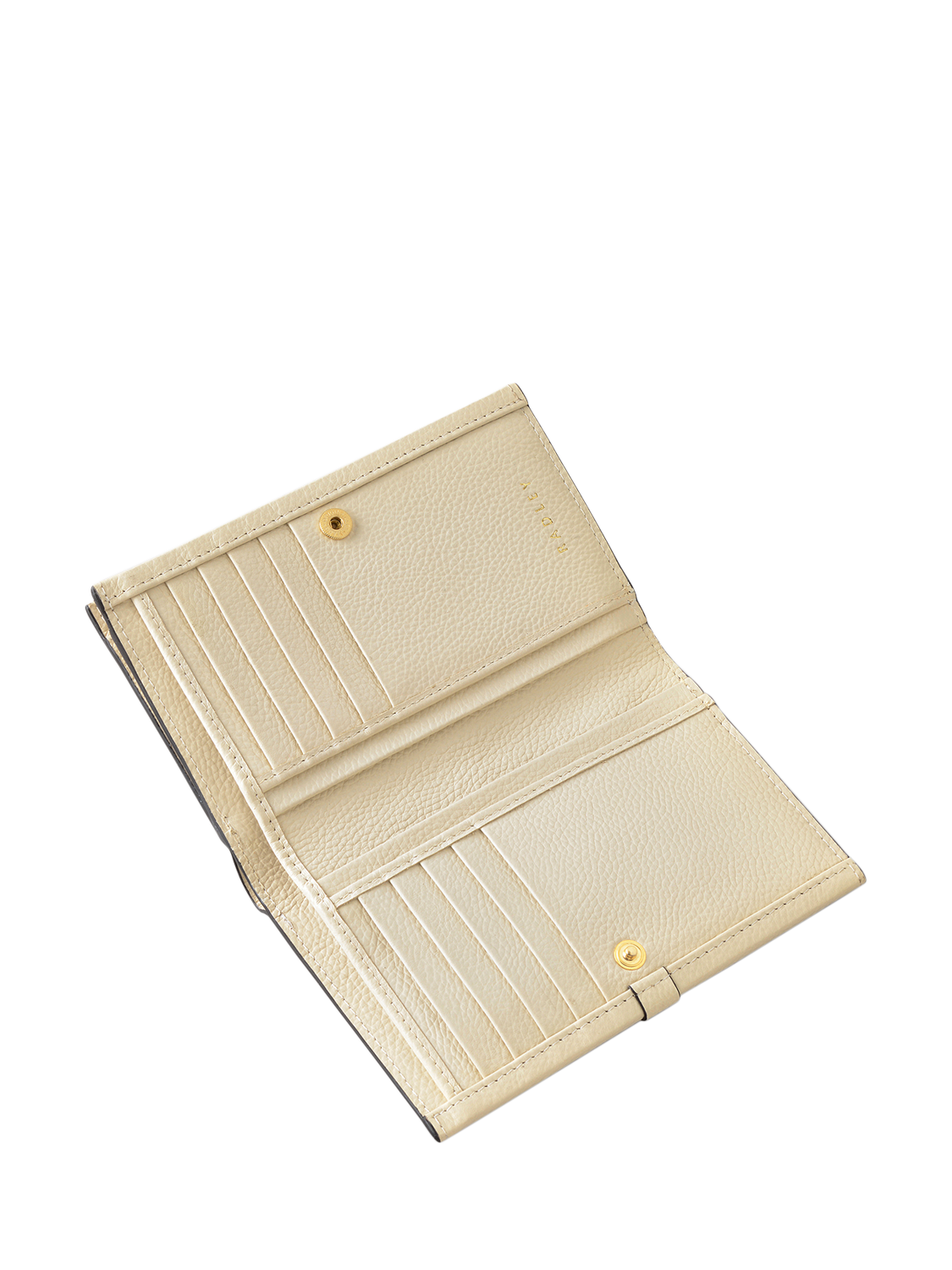 Product image 3 of 4, which shows Radley Sandler Way Leather Medium Bifold Purse, Chalk