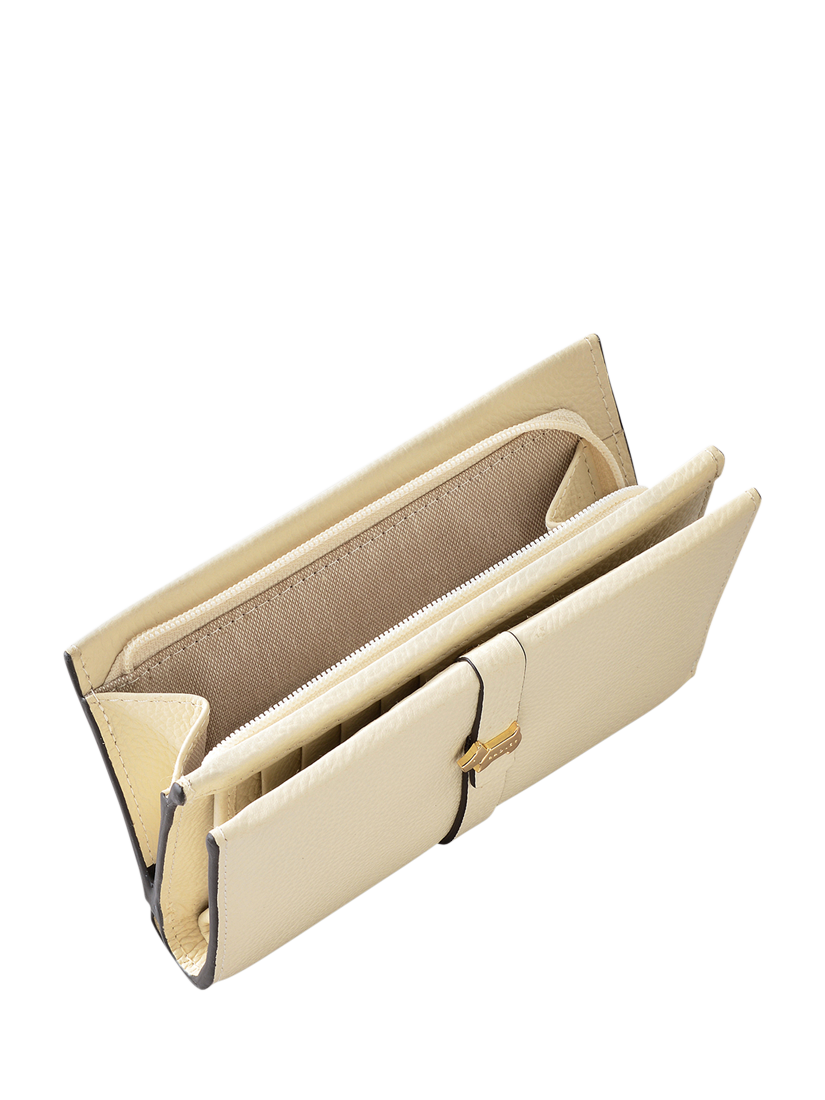Product image 4 of 4, which shows Radley Sandler Way Leather Medium Bifold Purse, Chalk