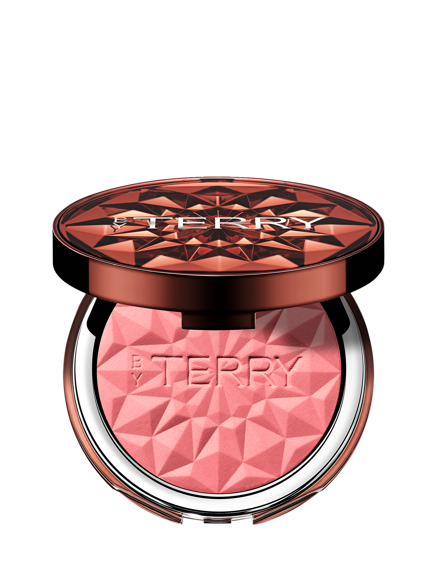 Product image 1 of 8, which shows BY TERRY TEA to TAN Sun Powder Blush, 1 Rosy Romance