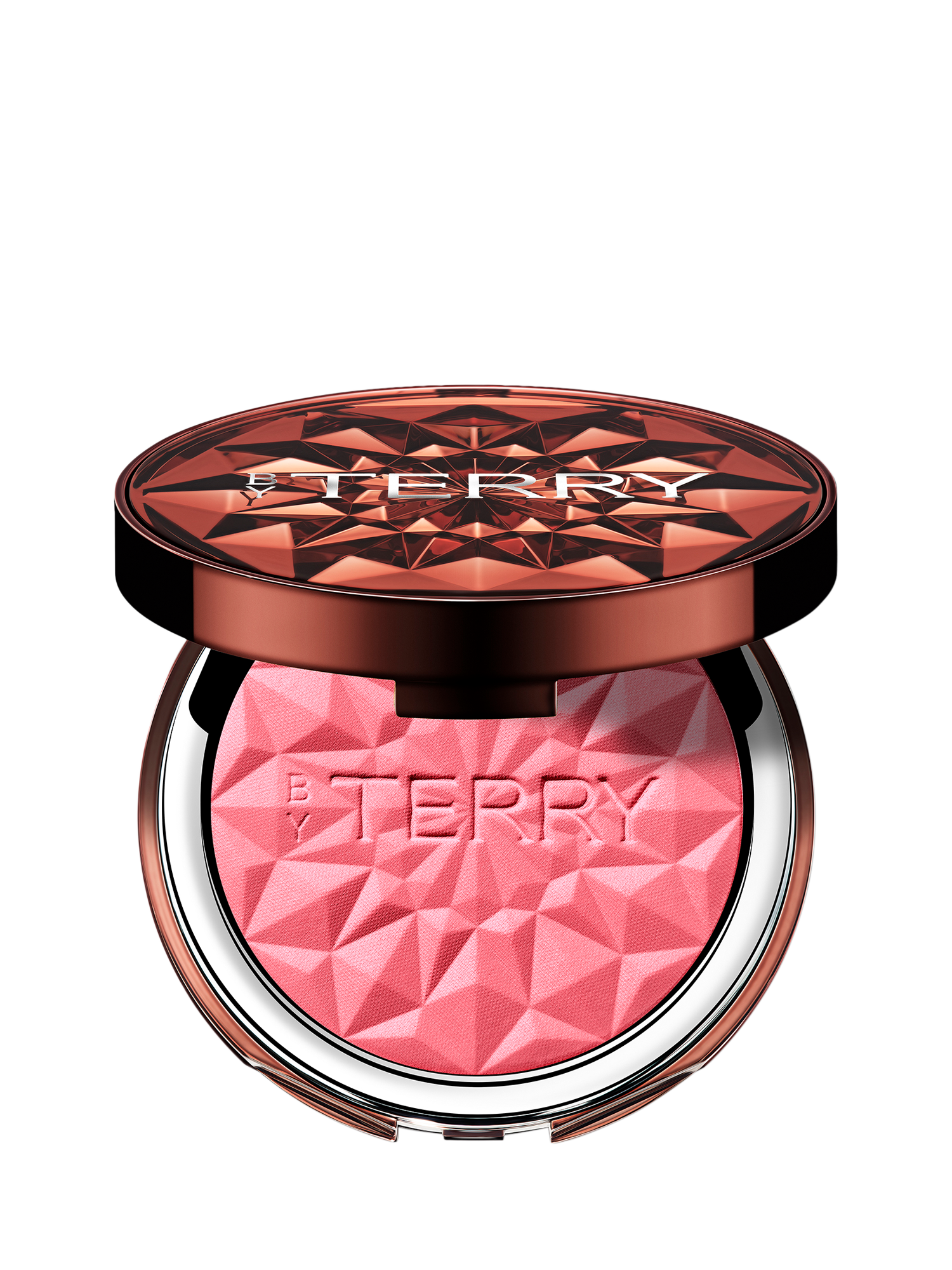 Product image 1 of 8, which shows BY TERRY TEA to TAN Sun Powder Blush, 3. Pink Passion