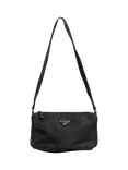 Pre-loved Prada Nylon Shoulder Bag, Black