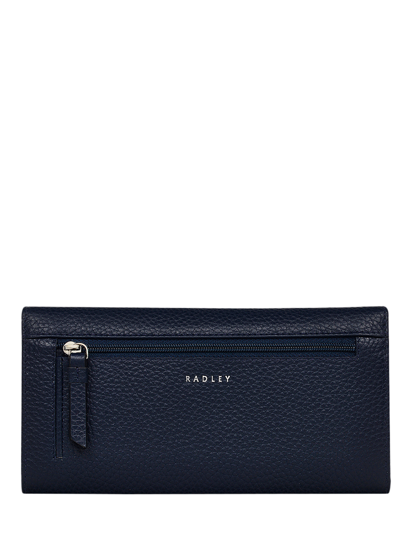 Product image 2 of 4, which shows Radley Loyal Radley Leather Flap Over Purse, Ink