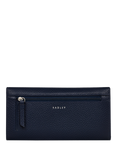 Radley Loyal Radley Leather Flap Over Purse, Ink