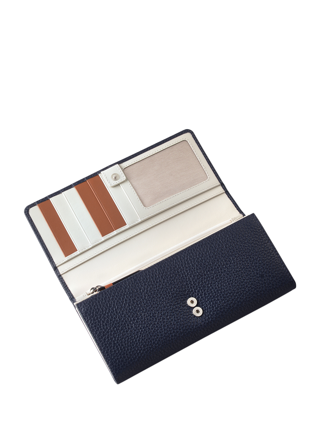 Product image 3 of 4, which shows Radley Loyal Radley Leather Flap Over Purse, Ink
