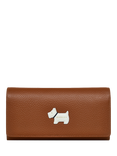 Radley Loyal Radley Leather Flap Over Purse, Indus Tan