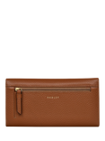 Radley Loyal Radley Leather Flap Over Purse, Indus Tan
