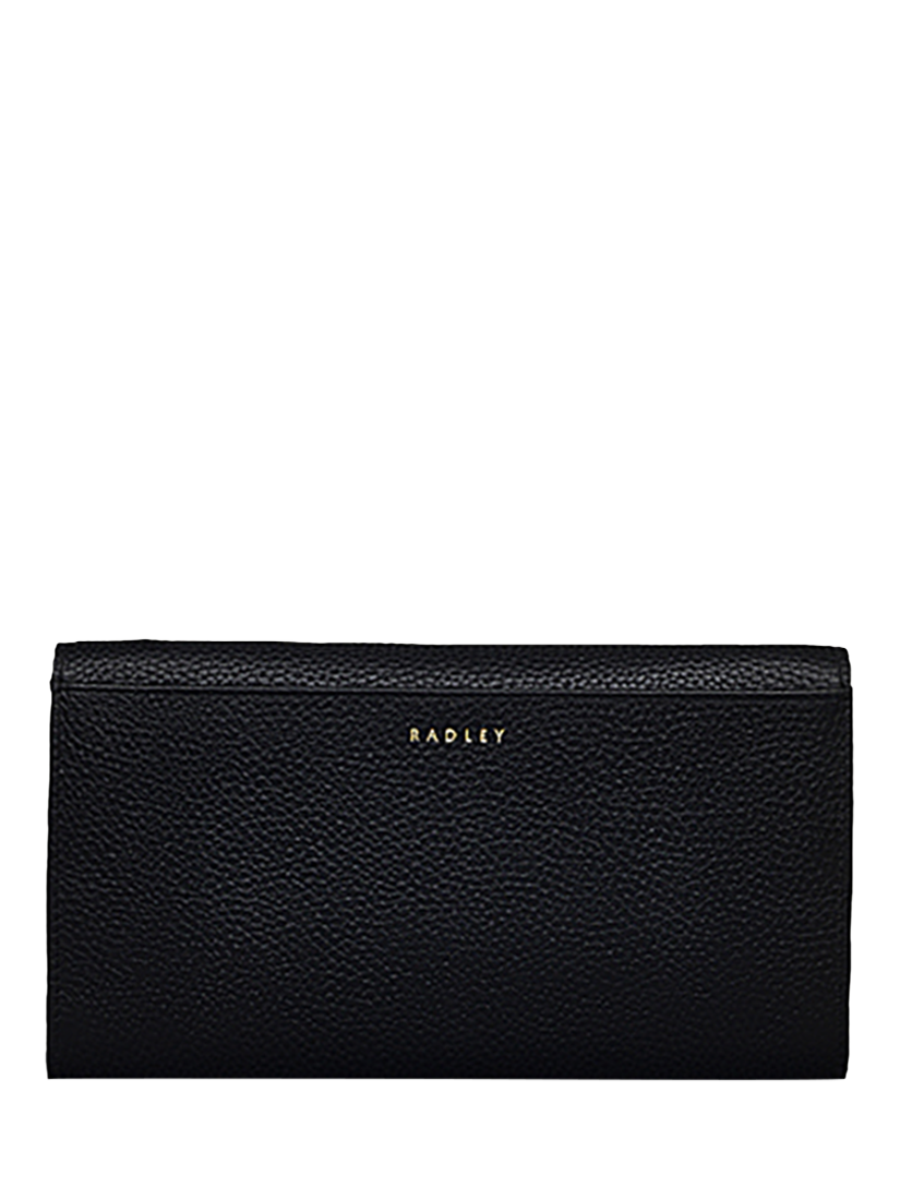 Product image 2 of 4, which shows Radley Loyal Radley Leather Crossbody Phone Bag, Black