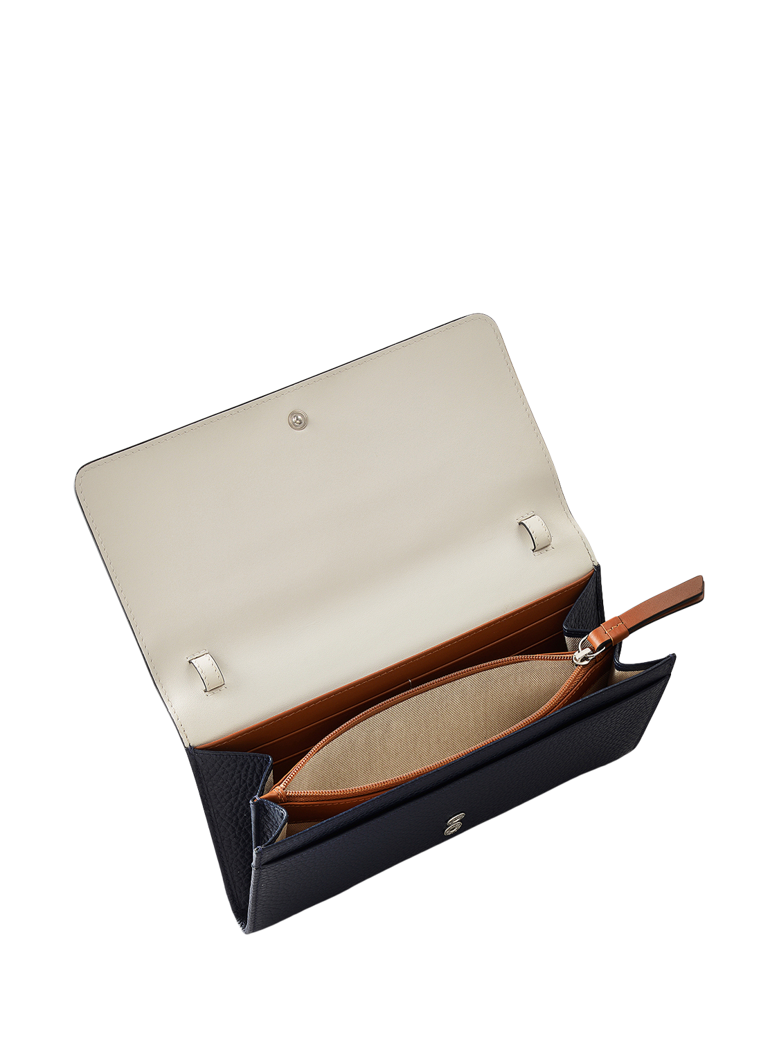 Product image 4 of 4, which shows Radley Loyal Radley Leather Crossbody Phone Bag, Ink