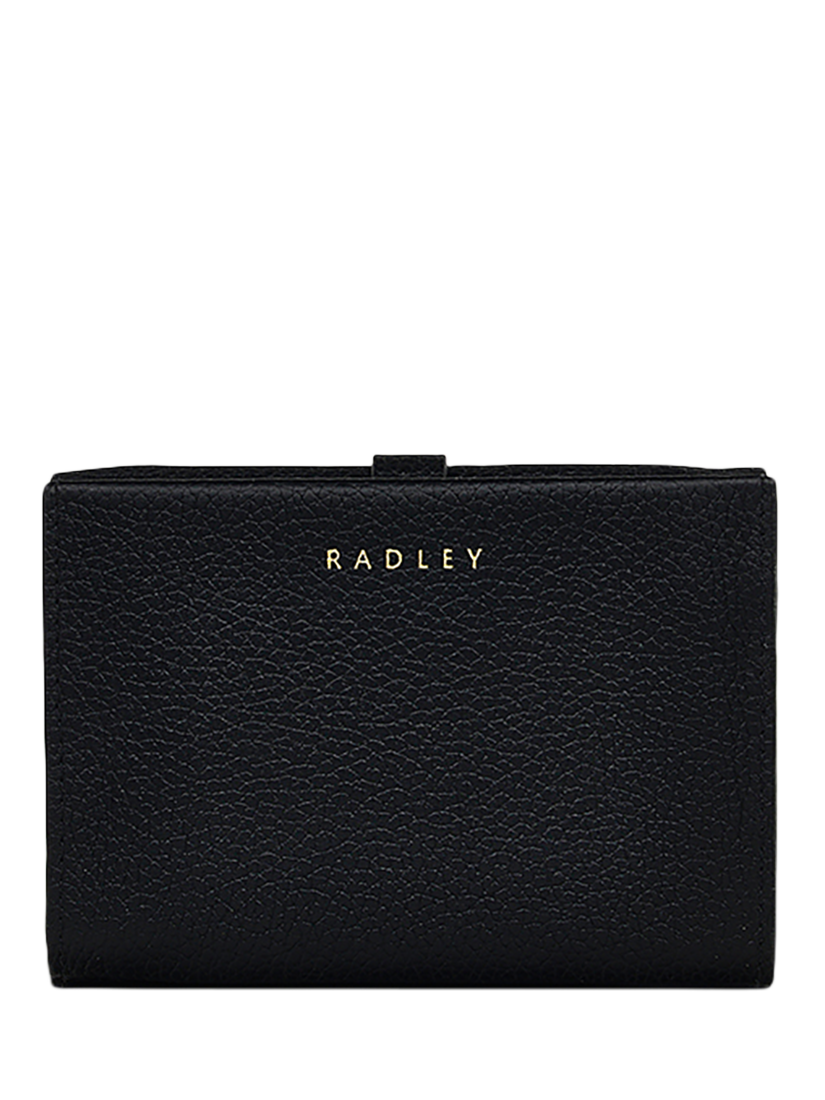 Product image 2 of 4, which shows Radley Sandler Way Leather Small Trifold Purse, Black