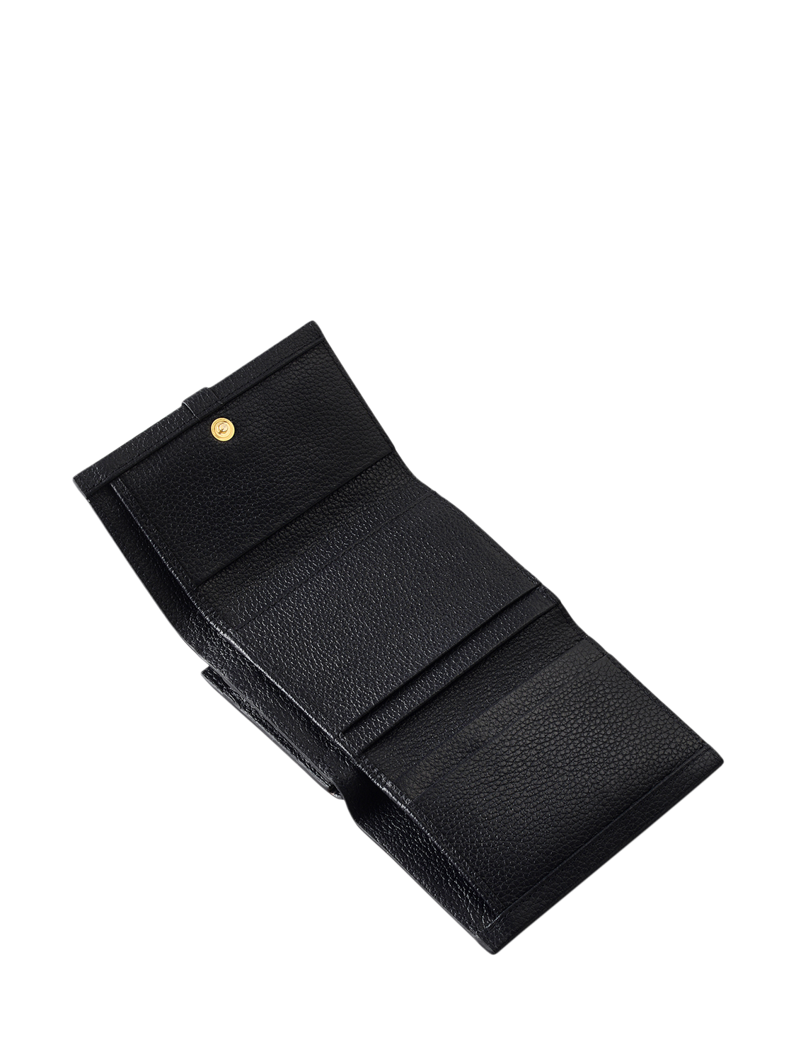 Product image 3 of 4, which shows Radley Sandler Way Leather Small Trifold Purse, Black