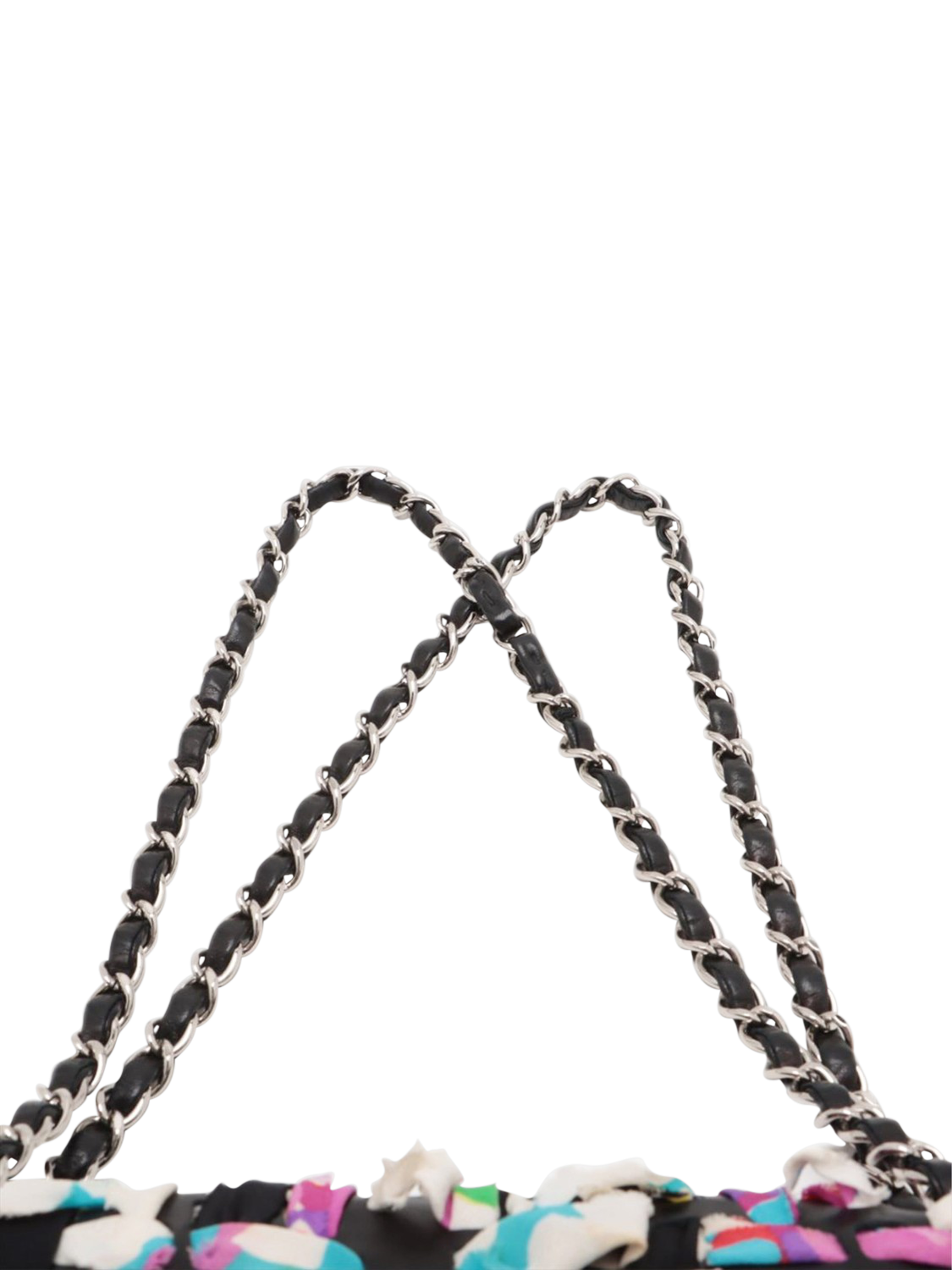 Product image 6 of 10, which shows Pre-loved CHANEL 2010 Classic Single Flap Leather Shoulder Bag, Black