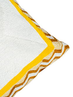 The Pillow Drop Be The Person Your Dog Thinks You Are Cushion, Multi - view 2, Yellow/Multi