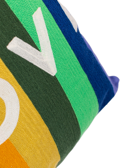 The Pillow Drop Love Cushion, Multi - view 2, Multi
