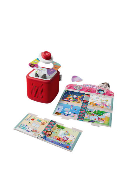 tonies Toniebox 2 Gabby's Dollhouse Cat Scavenger Hunt Tonieplay Game, Multi