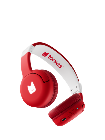 tonies Toniebox 2 Bluetooth Headphones, Sunset Red
