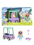 Bluey Granny, Car & Janet Chat Mates Play Set