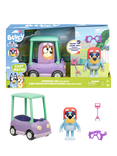 Bluey Granny, Car & Janet Chat Mates Play Set