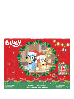 Bluey Mini Figure Advent Calendar, Multi