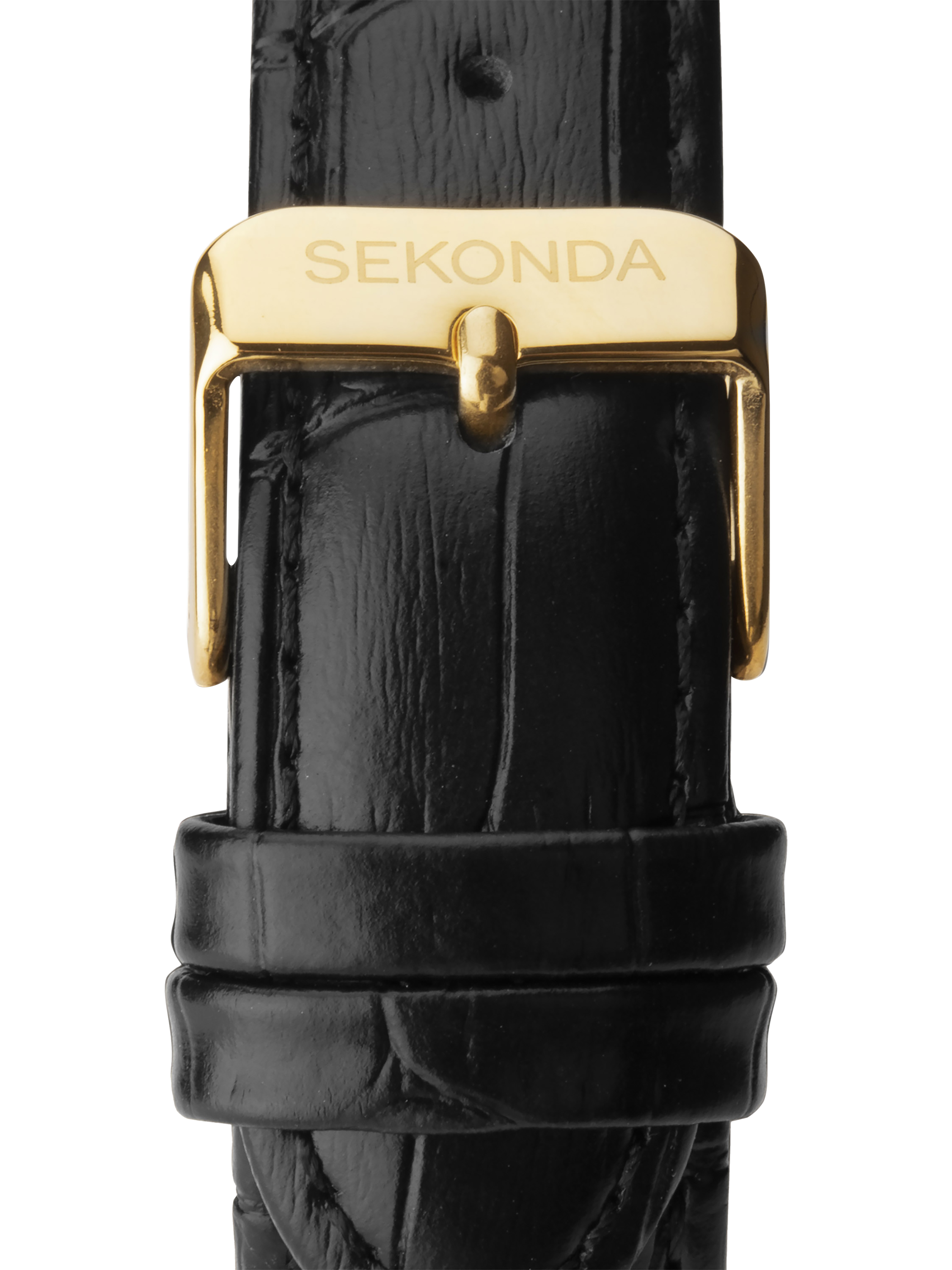 Product image 6 of 7, which shows Sekonda 30184 Men's Easy Reader Leather Strap Watch