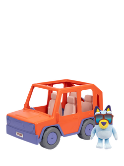 Bluey Buddies Big Heeler 4WD Car & 8" Bluey Figure Set - view 2, Multi