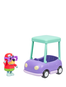 Bluey Granny Car with Janet Figure, Multi