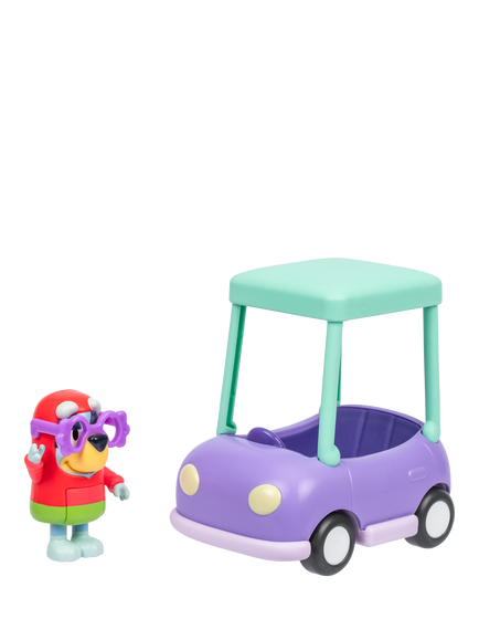 Bluey S13 Basic Vehicle Granny Car & Janet, Multi