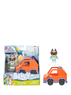 Bluey 4WD Vehicle with Bluey Figure, Multi