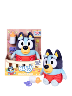 Bluey Cuddle & Care Electronic 11" Plush Toy Baby Bluey - view 2, Multi