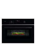 AEG TK6NK501B Built In 6000 CombiQuick Microwave and Built-in Oven, Black