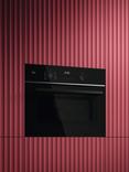 AEG TK6NK501B Built In 6000 CombiQuick Microwave and Built-in Oven, Black