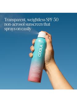 COOLA Clear Sunscreen Spray SPF 50, Guava Mango, 177ml - view 2, 