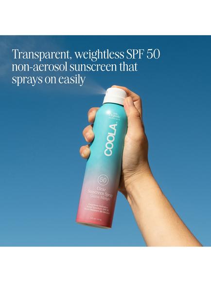 COOLA Clear Sunscreen Spray SPF 50, Guava Mango, 177ml - view 2, 