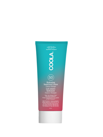 COOLA Hydrating Sunscreen Lotion SPF 30, Guava Mango, 148ml, 
