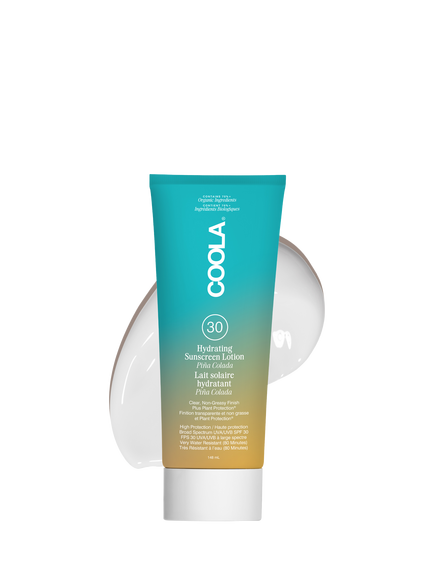 COOLA Hydrating Sunscreen Lotion SPF 30, Piña Colada, 148ml, 