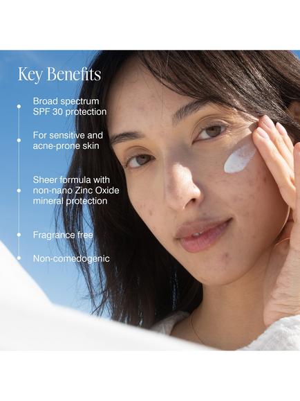 COOLA Clear Skin Oil-Free Moisturiser SPF 30, 33ml - view 2, 