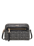 DKNY Bryant Park Dome Crossbody Bag, Black/Grey
