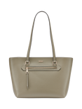 DKNY Bryant Leather Tote Bag, Khaki