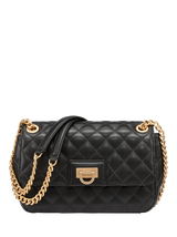 Black Leather Cross Body