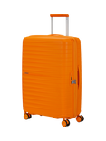 American Tourister FastForward 4-Wheel Spinner 68cm Expandable Medium Suitcase, Radiant Orange
