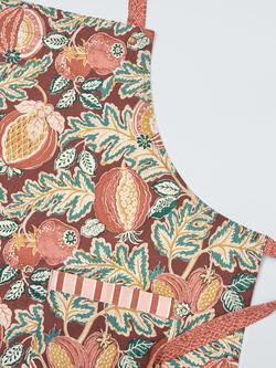 John Lewis x Sanderson Cantaloupe Kitchen Apron - view 2, Multi