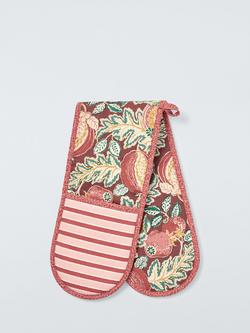 John Lewis x Sanderson Cantaloupe Double Oven Glove, Multi