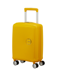 American Tourister SoundBox Mini 4-Wheel Spinner 47cm Cabin Case, Golden Yellow