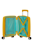 American Tourister SoundBox Mini 4-Wheel Spinner 47cm Cabin Case, Golden Yellow