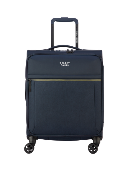 DELSEY Brochant 3.0 Slim 4-Wheel 55cm Cabin Case, Navy