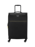 DELSEY Brochant 3.0 4-Wheel 67cm Expandable Medium Suitcase, Deep Black