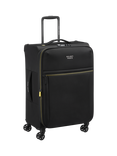 DELSEY Brochant 3.0 4-Wheel 67cm Expandable Medium Suitcase, Deep Black