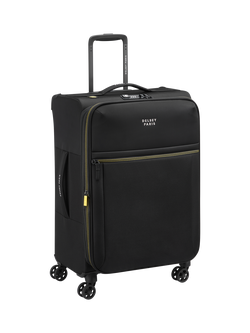 DELSEY Brochant 3.0 4-Wheel 67cm Expandable Medium Suitcase, Deep Black - view 2, Deep Black