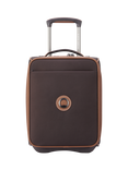 DELSEY Chatelet Underseat 2-Wheel 43.5cm Trolley Cabin Case, 20L, Dark Brown