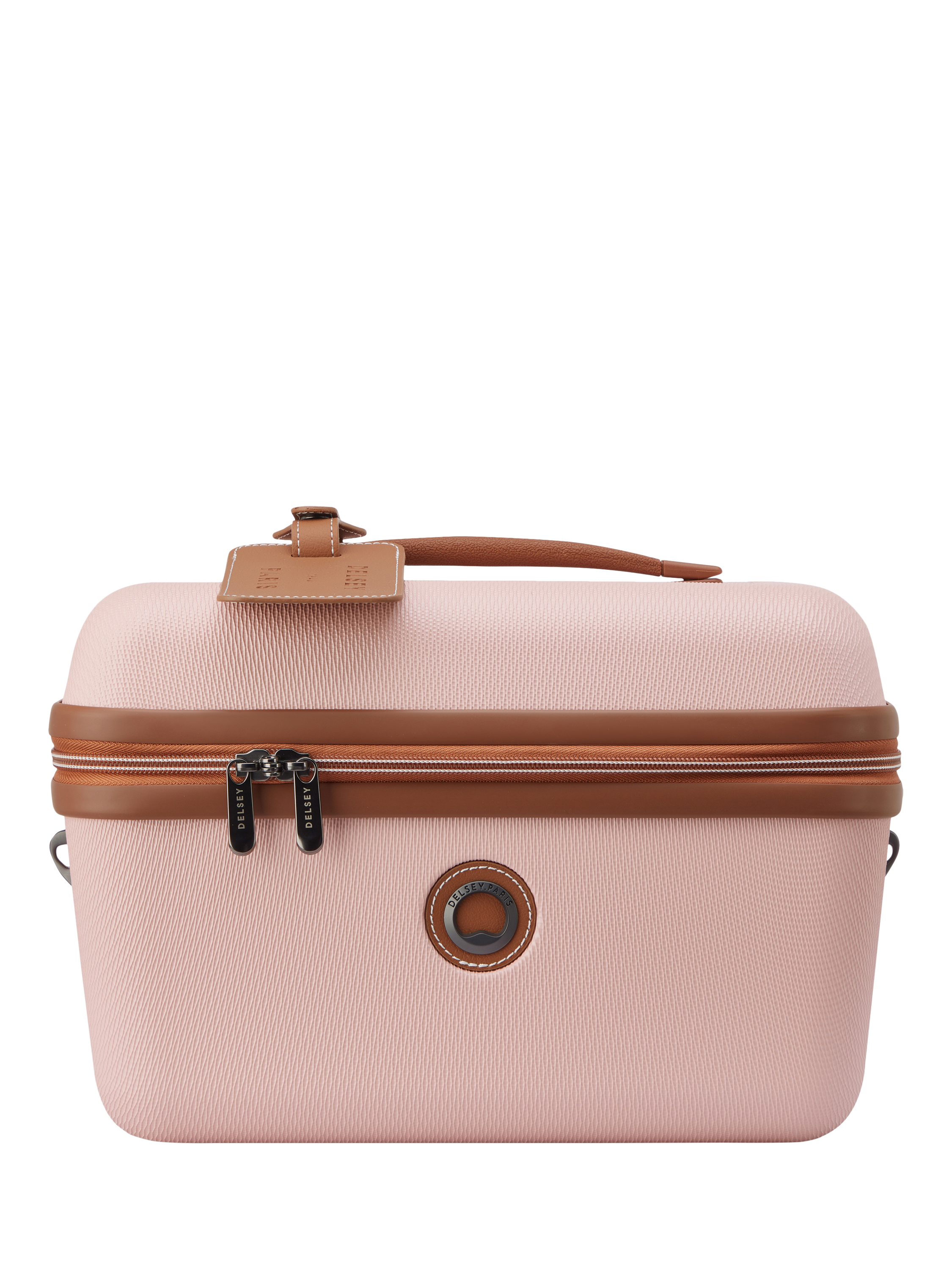Product image 1 of 8, which shows DELSEY Chatelet Air 2.0 Tote Beauty Case, 19L, Pink